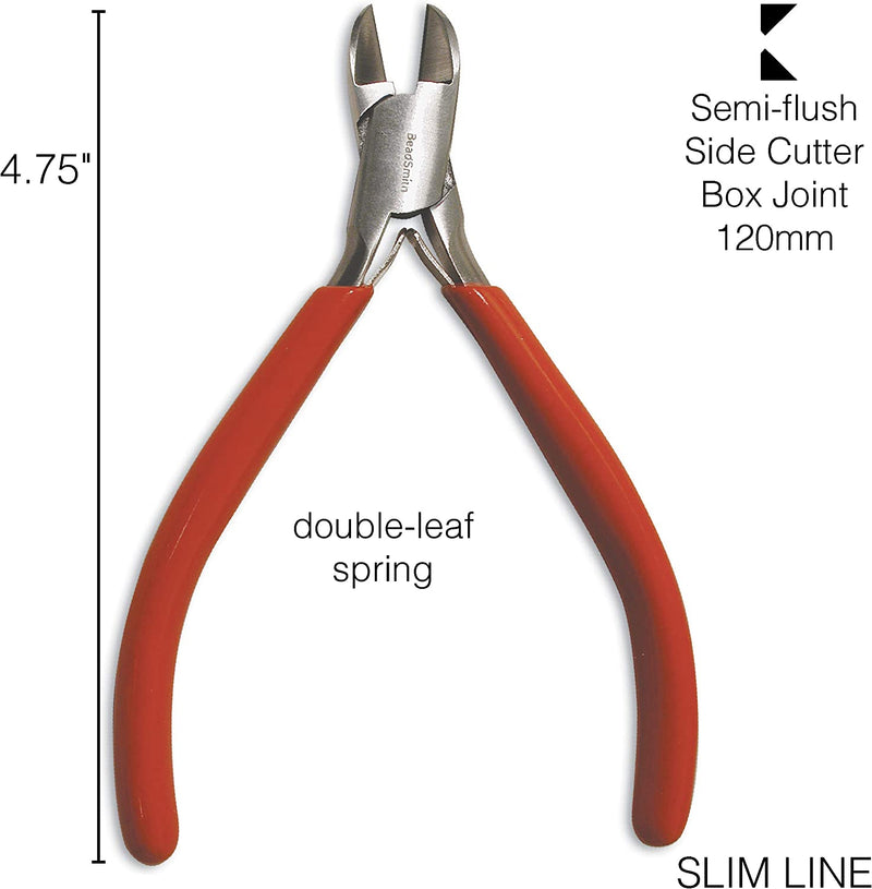 Beadsmith Slim-LINE cutting pliers, professional quality