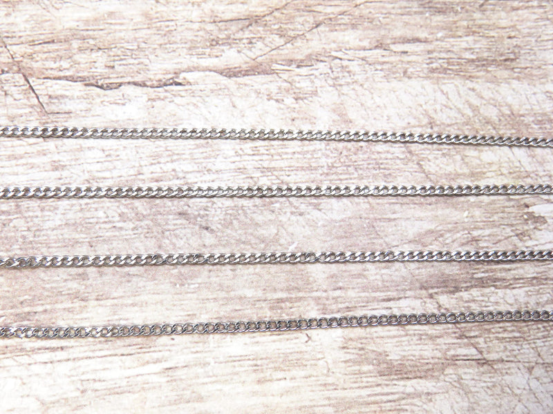 10m Stainless Steel Curb Cut Chain 2.2x2.8mm